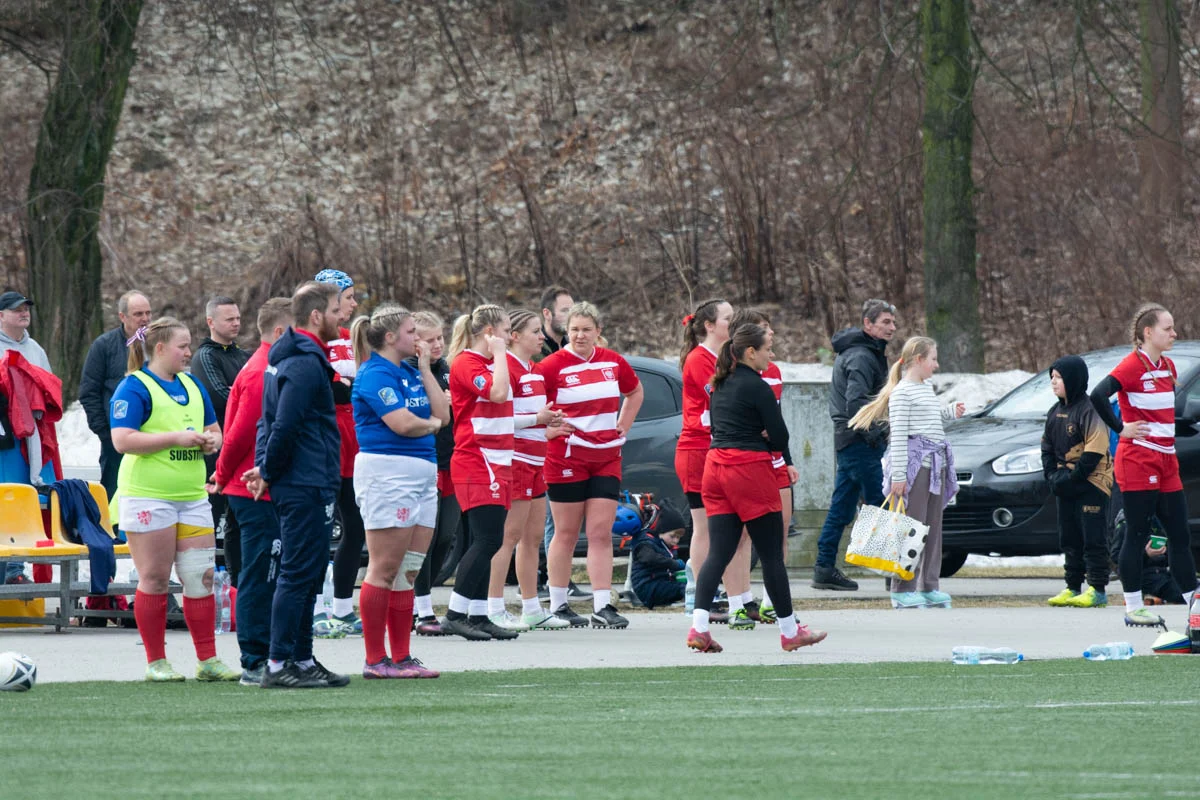 Debiut Kadry Narodowej Rugby XV Kobiet w Rudzie Śląskiej. W składzie zawodniczka Diablic! / fot. Krzysztof Faber