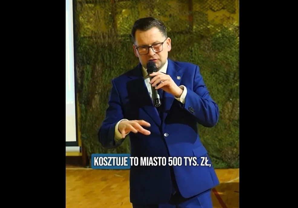 Szymon Michałek wytacza argument przeciwko referendum w Chorzowie. Powiedział, że to Marek Kopel za nim stoi