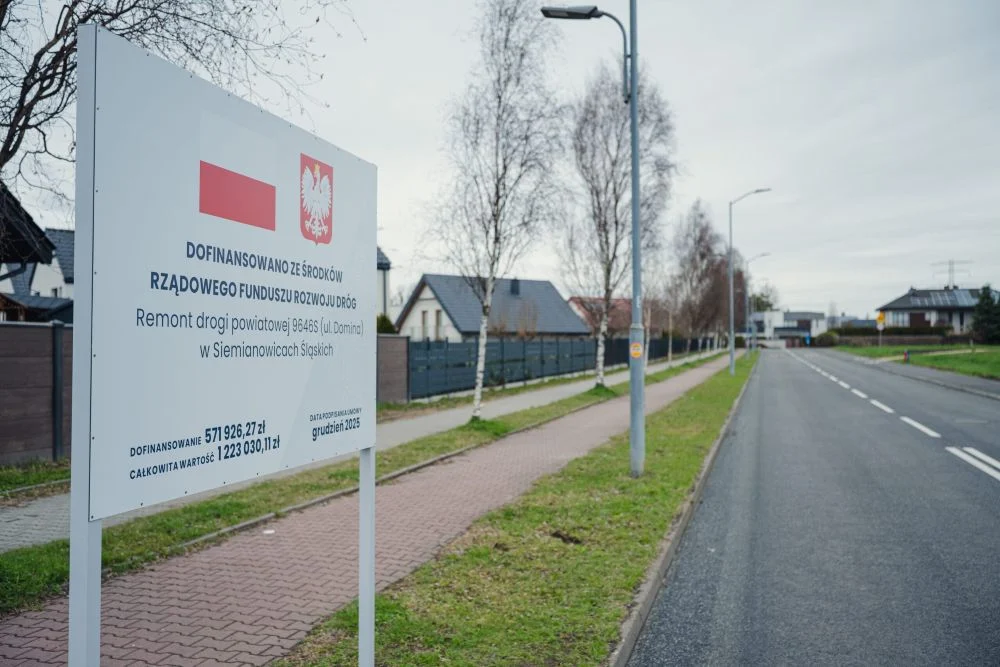 Ulica Domina po modernizacji. Inwestycja za ponad 1,2 mln zł dobiegła końca