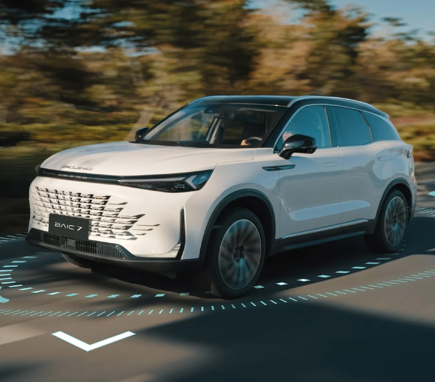 Rodzinne podróże w klasie Premium? Wybierz BAIC 7!