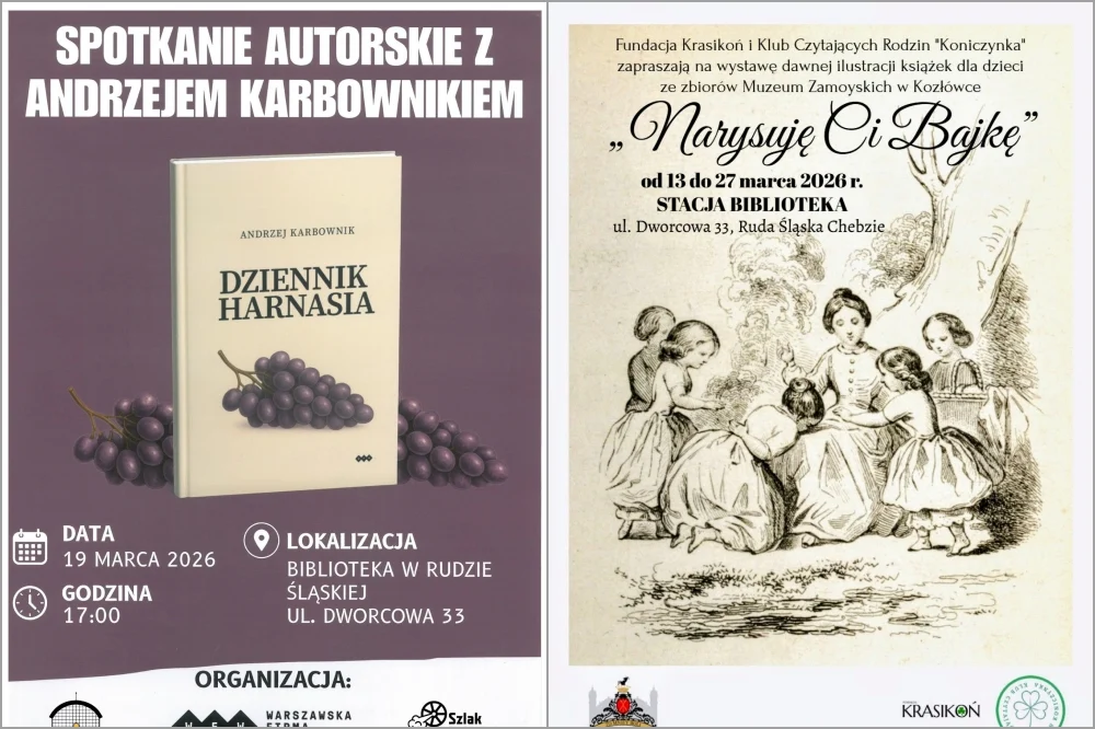 Marzec w Stacji Biblioteka – wydarzenia, które musisz poznać!