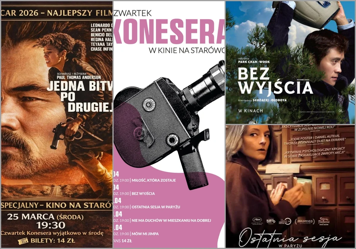 Kino Na Starówce przedstawia wiosenny repertuar "Czwartków Konesera"