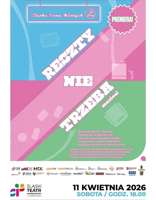 Premiera musicalu „Reszty nie trzeba” w Rudzie Śląskiej