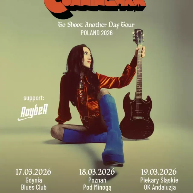 Rosalie Cunningham To Shoot Another Day Tour - Poland 2026Rosalie Cunningham To Shoot Another Day Tour - Poland 2026