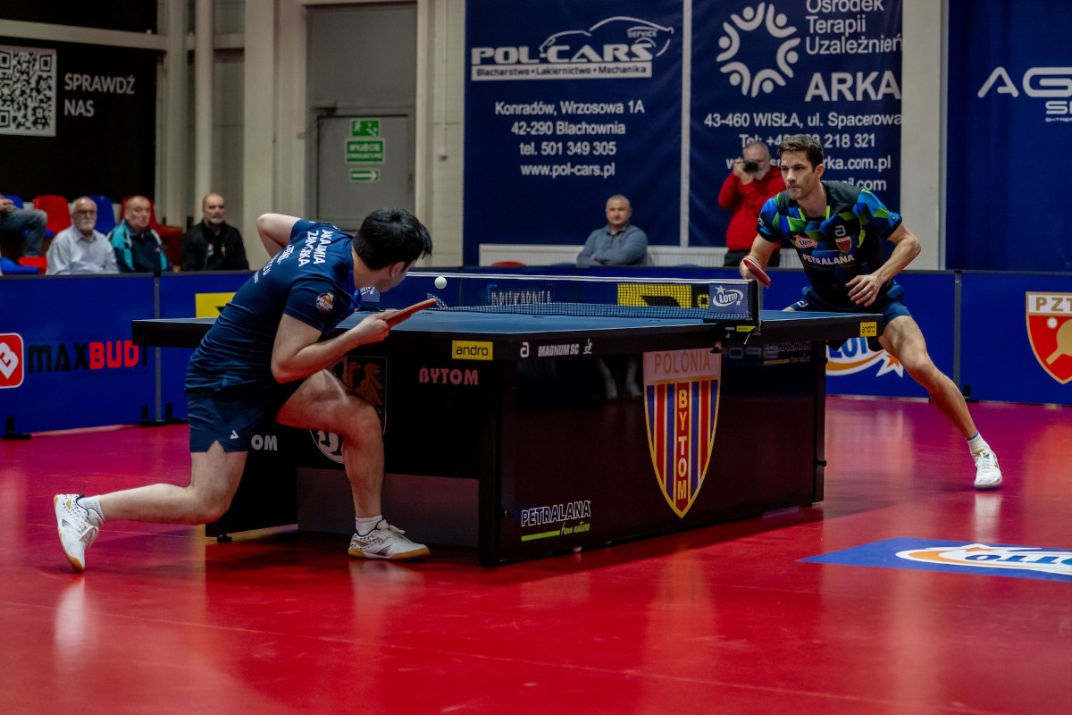 Zwycięstwo tenisistów stołowych: TTS Polonia Bytom pokonała Trefl Zamość 3:1 w meczu Superligi
