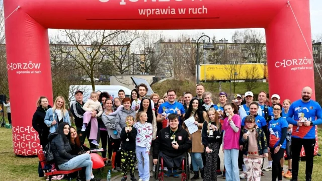 Bieg dla Michała w Chorzowie. Mieszkańcy ruszyli z pomocą na Amelungu