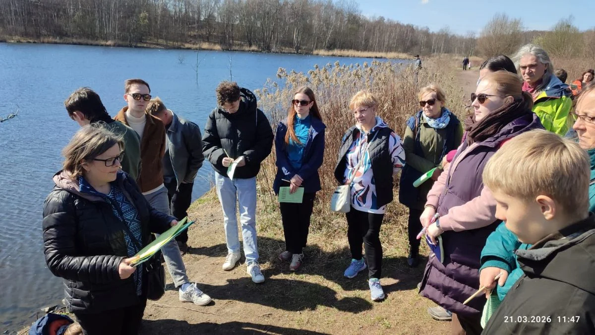 Mieszkańcy powitali wiosnę w Rudzie Śląskiej. Za nami warsztaty terenowe nad Kochłówką