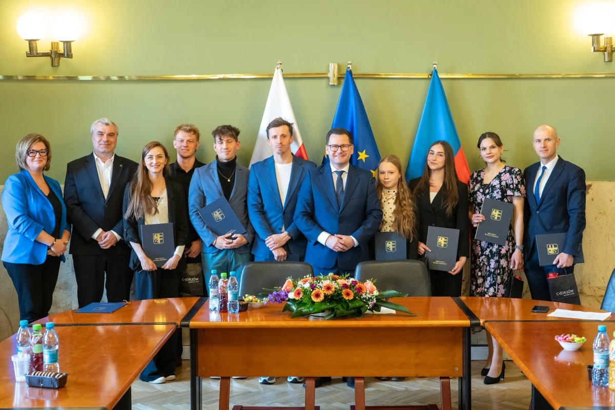 Chorzów nagrodził swoich mistrzów. Sportowcy odebrali wyróżnienia od prezydenta