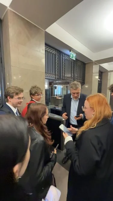 Młodzież z Siemianowic w Sejmie. Wyjątkowa lekcja demokracji w praktyce /fot. Młodzieżowa Rada Miasta