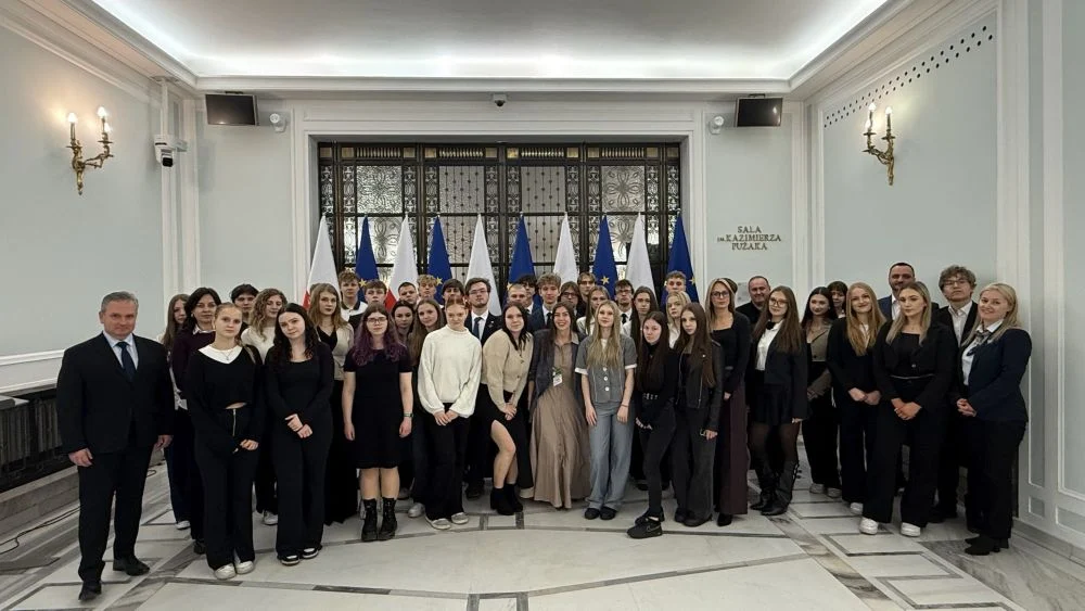 Młodzież z Siemianowic w Sejmie. Wyjątkowa lekcja demokracji w praktyce