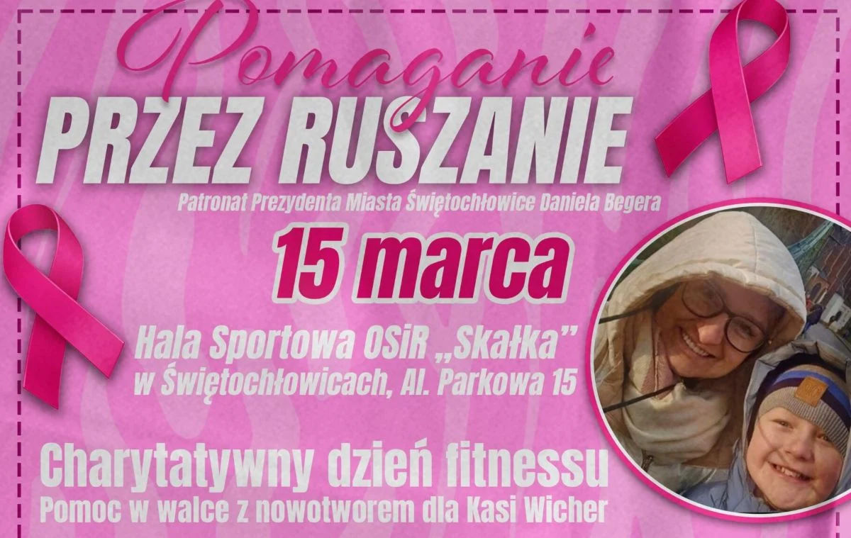 Charytatywny maraton fitness w Świętochłowicach. Pomoc dla Kasi Wicher
