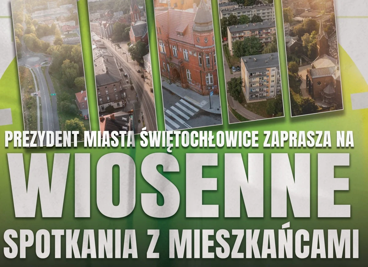 Wiosenne spotkania z mieszkańcami w Świętochłowicach. Rusza cykl rozmów z władzami miasta