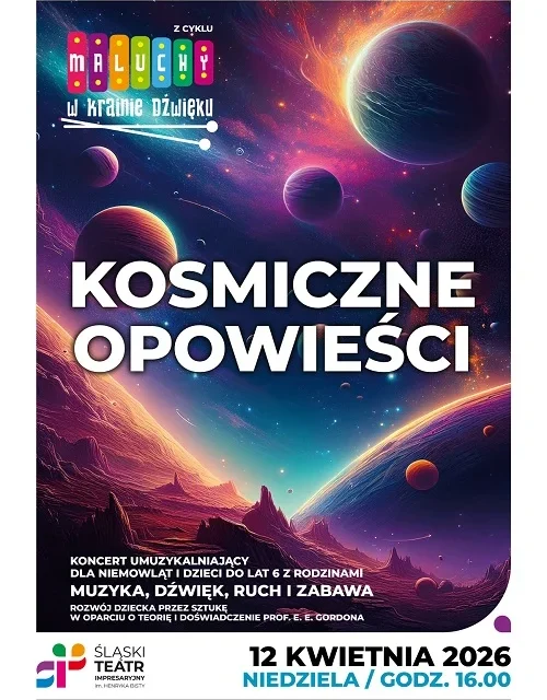 „Kosmiczne opowieści” – koncert z cyklu Maluchy w krainie dźwięku w Rudzie Śląskiej