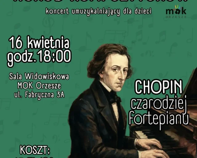 „Dzieciak wśród kompozytorów” w Orzeszu – koncert edukacyjny dla dzieci