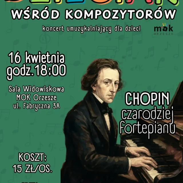 „Dzieciak wśród kompozytorów” w Orzeszu – koncert edukacyjny dla dzieci