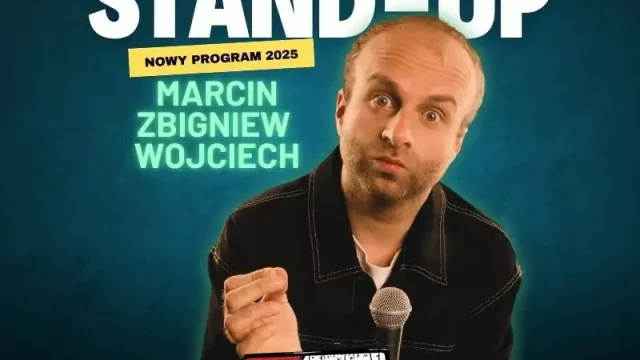 Stand‑up Marcina Zbigniewa Wojciecha w Sosnowcu – wieczór komediowy w Komin Music Cafe