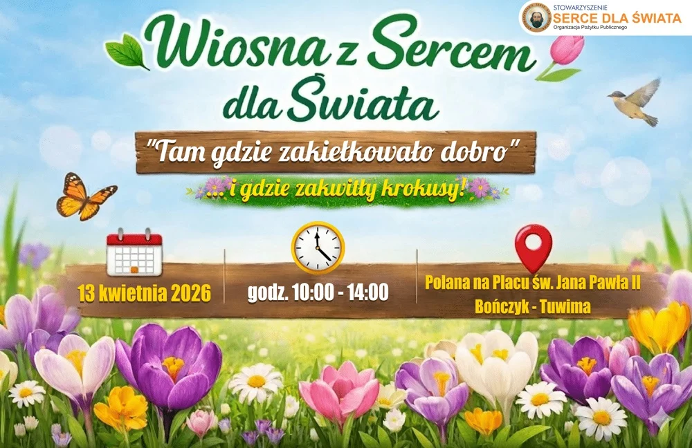 Wiosenne atrakcje w Mysłowicach. Krokusy, tańce i strażackie pokazy już 13 kwietnia!