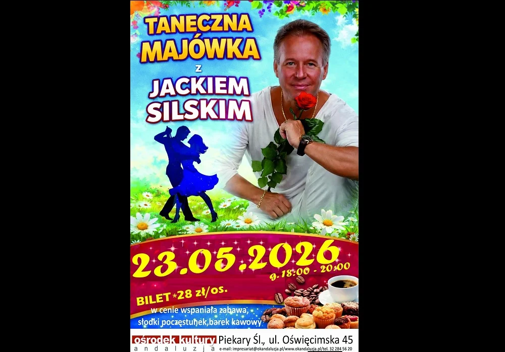 Jacek Silski wystąpi w Piekarach - Dzień Mamy i Taty w Andaluzji