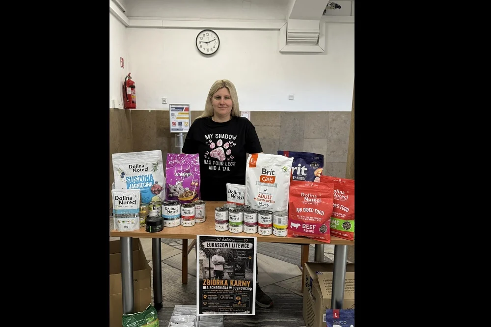 W Urzędzie Miasta trwa zbiórka karmy dla schroniska w Sosnowcu