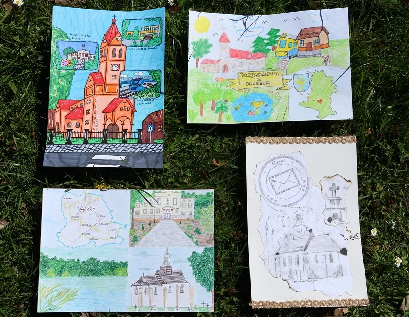 „Pocztówka z Orzesza” rozstrzygnięta. Te prace będą promować miasto / fot. UM Orzesze