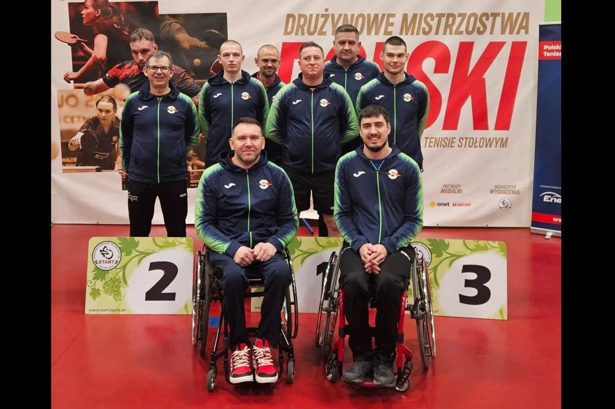 Bytomianin Daniil Ustinov ze złotem mistrzostw Polski w tenisie stołowym