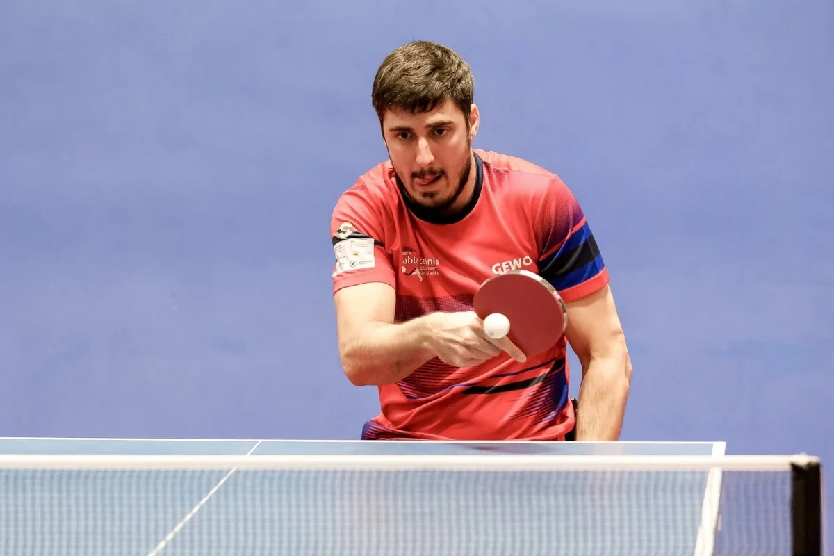 Bytomianin Daniil Ustinov ze złotem Mistrzostw Polski w tenisie stołowym