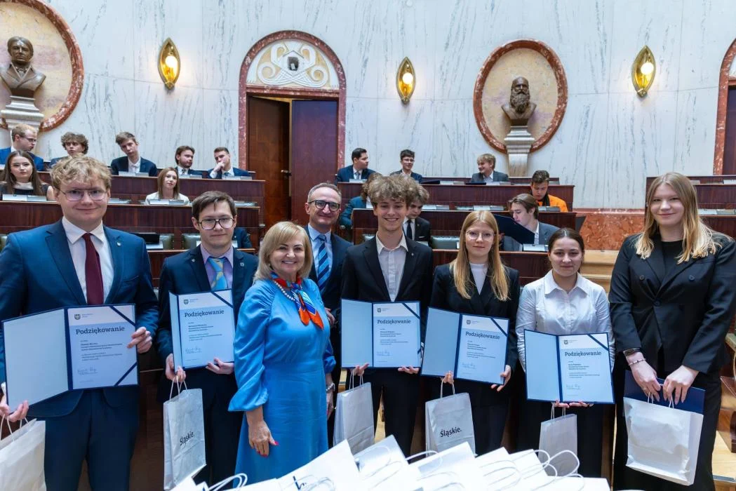 Młodzi radni podsumowali kadencję. Za nimi ponad 26 inicjatyw dla województwa śląskiego /fot. UMWS