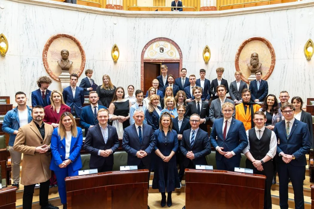 Młodzi radni podsumowali kadencję. Za nimi ponad 26 inicjatyw dla województwa śląskiego /fot. UMWS
