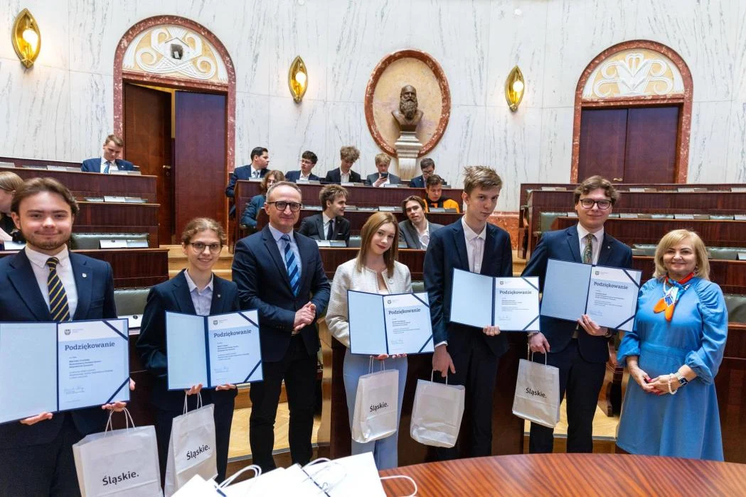 Młodzi radni podsumowali kadencję. Za nimi ponad 26 inicjatyw dla województwa śląskiego /fot. UMWS