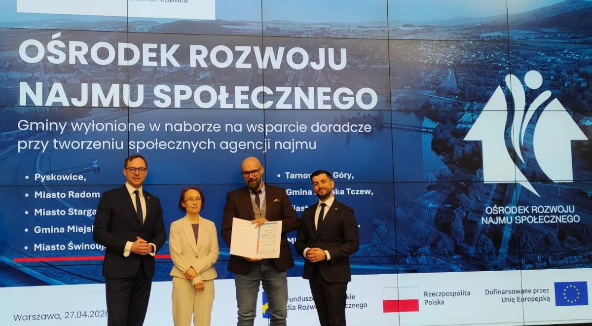 Pyskowice wyróżnione w ogólnopolskim programie najmu społecznego
