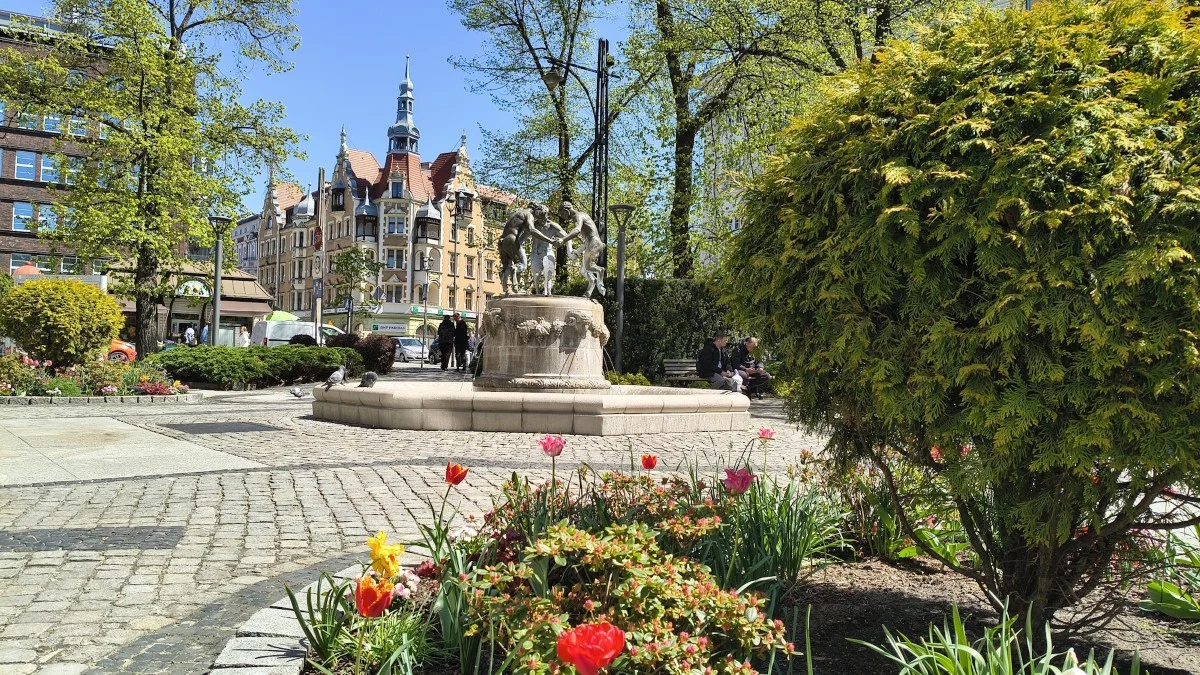 W Gliwicach rusza sezon na fontanny miejskie