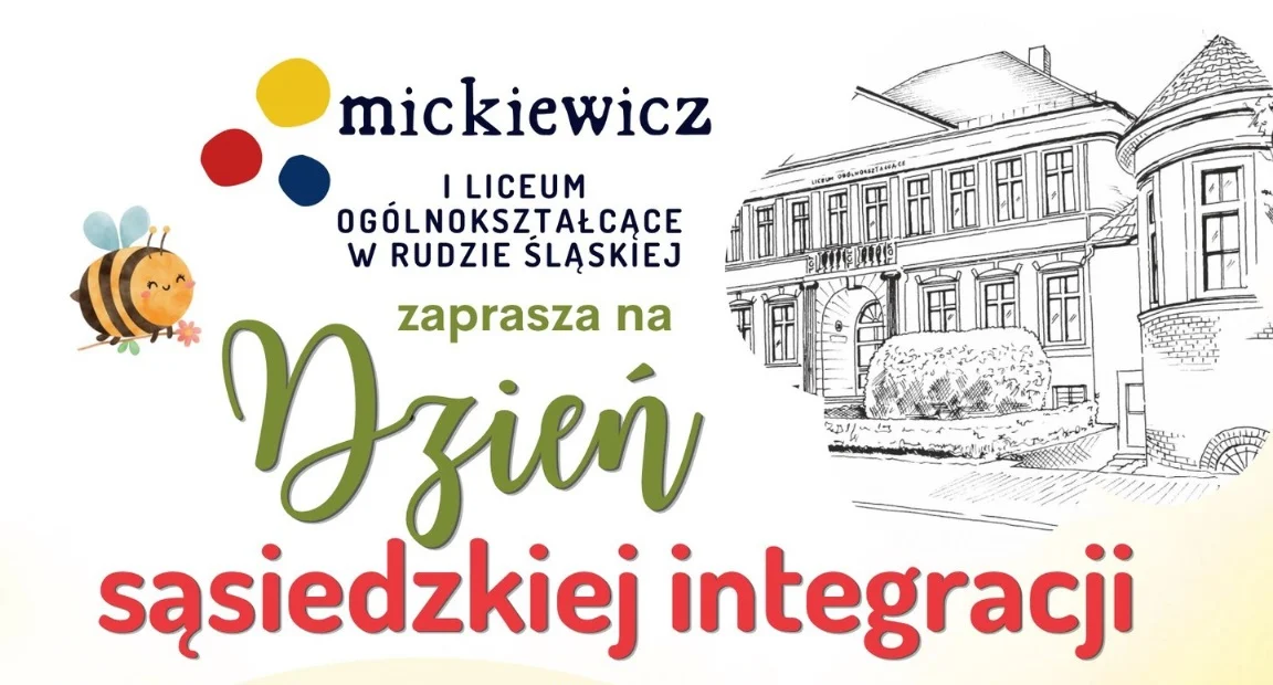 Dzień Sąsiedzkiej Integracji w I LO w Rudzie Śląskiej już 18 kwietnia