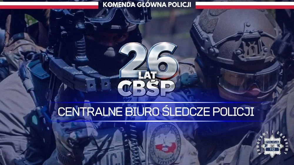 26 lat CBŚ. Policja szykuje nową formację do walki z przestępczością