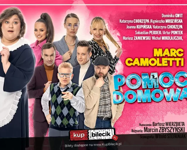 „Pomoc domowa” w Sosnowcu – komediowy hit Marca Camolettiego w Sali Koncertowej ZSM
