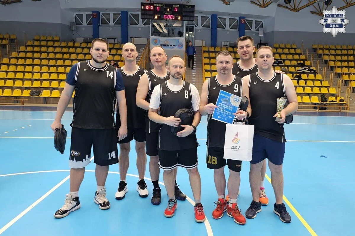 Żory: Wojewódzkie Mistrzostwa w Koszykówce Policji rozstrzygnięte!