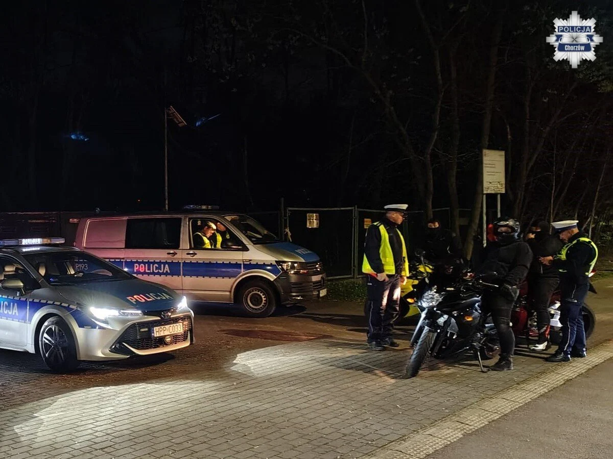 Nocne działania „Trzeźwość" w Chorzowie — policjanci podsumowali akcję