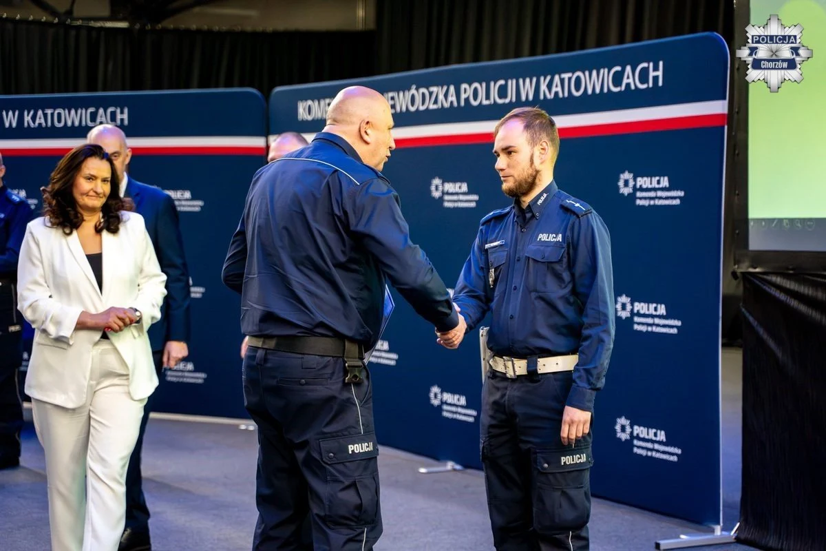 Chorzowski policjant w czołówce konkursu „Policjant Ruchu Drogowego”