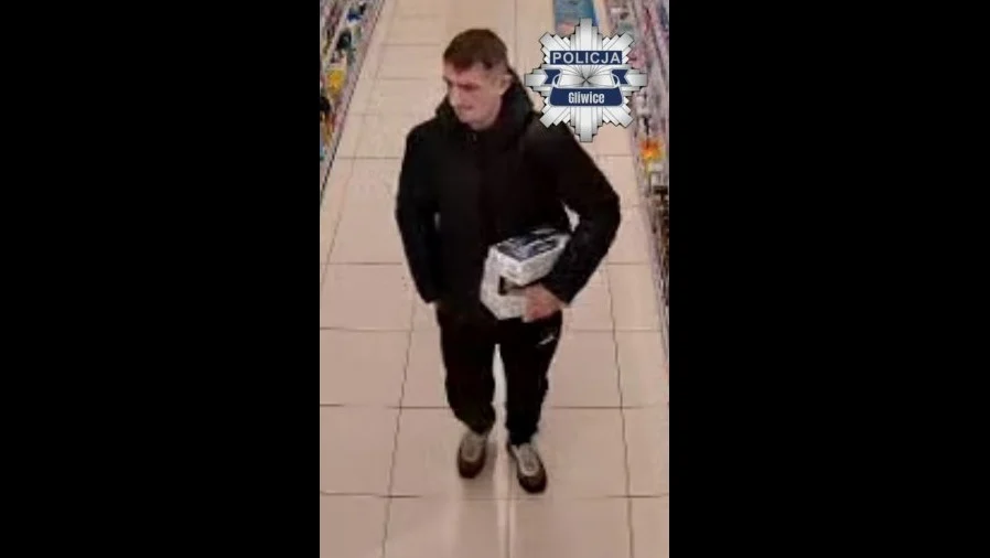 Kradzież w pyskowickiej drogerii. Rozpoznajesz tego mężczyznę?