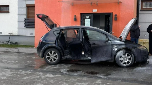 Po służbie, ale zawsze gotowy. Katowicki policjant ugasił pożar i zapobiegł zagrożeniu