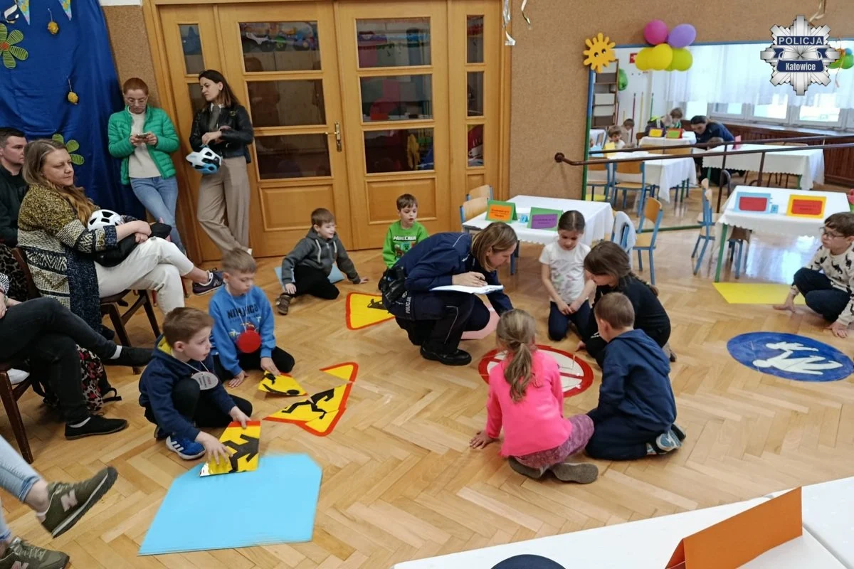 Konkurs BRD w Katowicach. Przedszkolaki sprawdziły wiedzę o ruchu drogowym