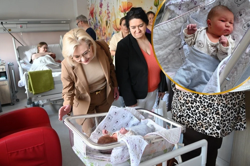 500. dziecko urodziło się w Szpitalu Miejskim w Rudzie Śląskiej. To mały Nikodem