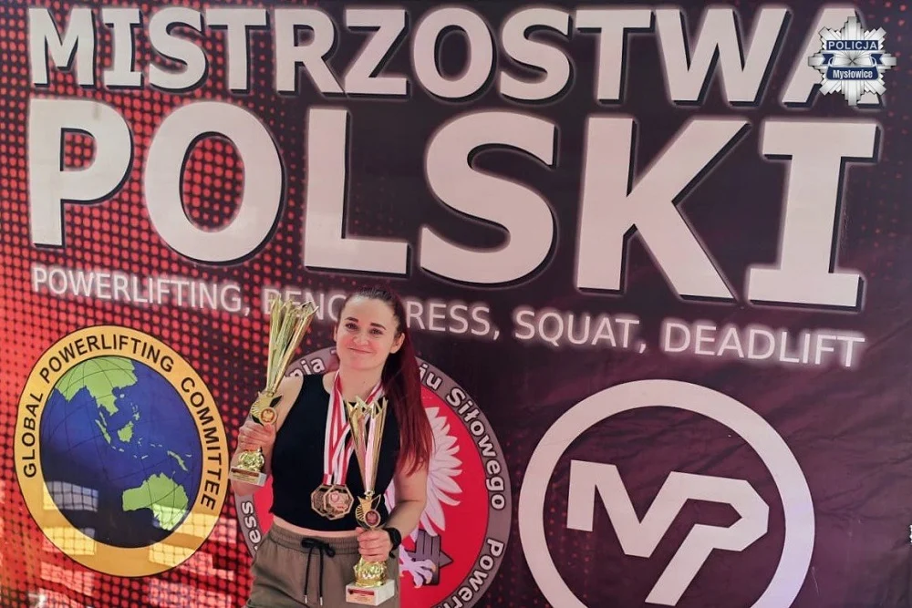 Sierż. Kamila Dulowska zdobyła 10 medali i pobiła życiowe rekordy