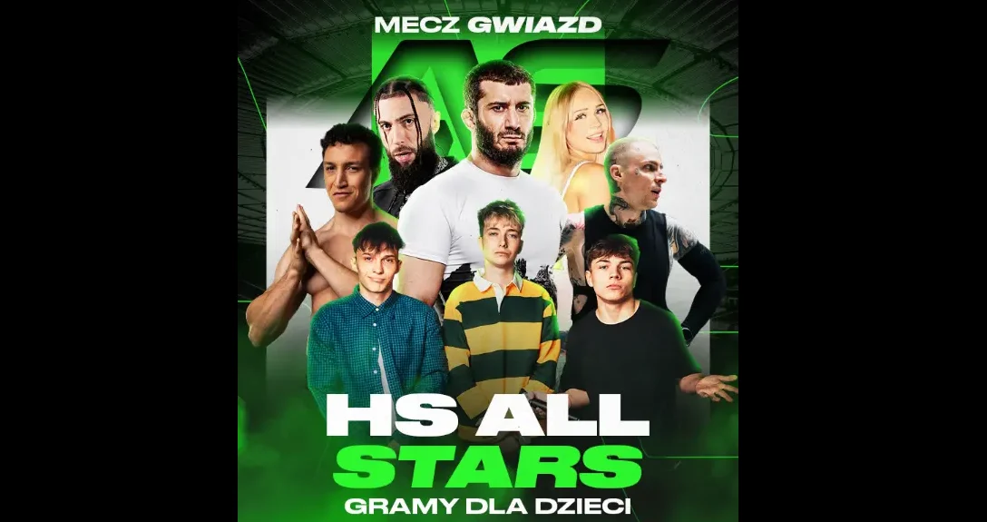 Największy charytatywny Mecz Gwiazd w Polsce. HS ALL STARS na Superauto.pl Stadionie Śląskim już 2 maja