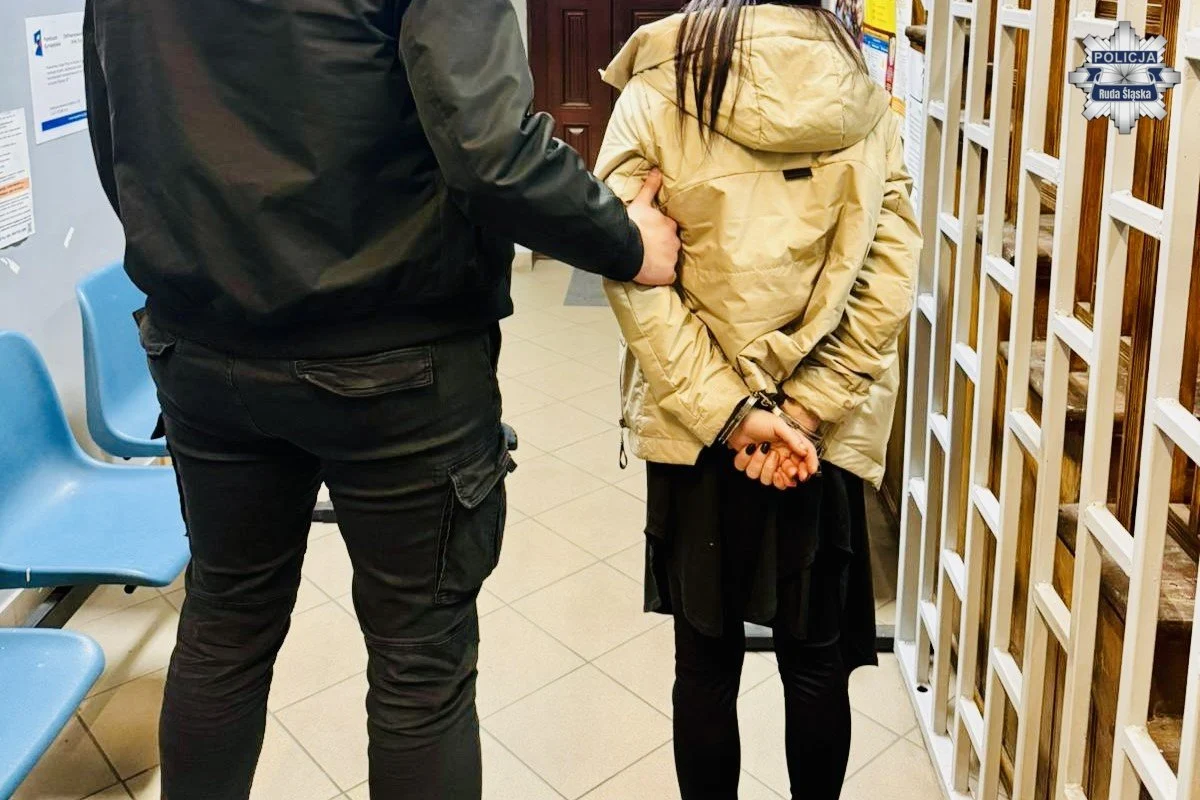 Ruda Śląska. 29-latka po kradzieży alkoholu odepchnęła ochroniarza i uciekła ze sklepu
