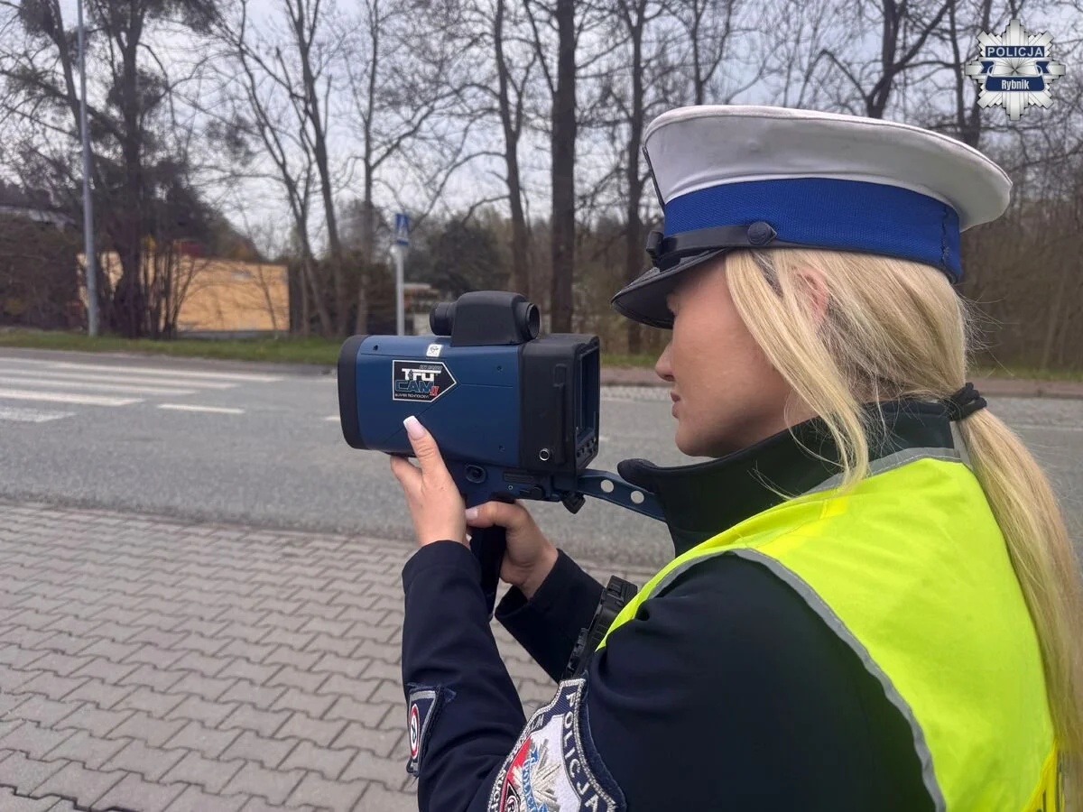 Policyjna akcja w Rybniku. Posypały się mandaty za zbyt szybką jazdę