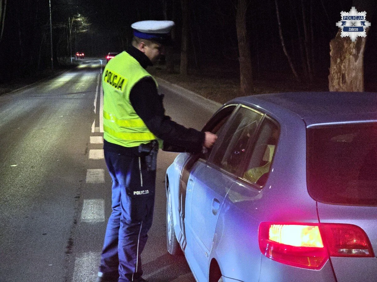 1380 kontroli w Zabrzu i znów kierowcy po alkoholu. Dwie osoby straciły prawo jazdy