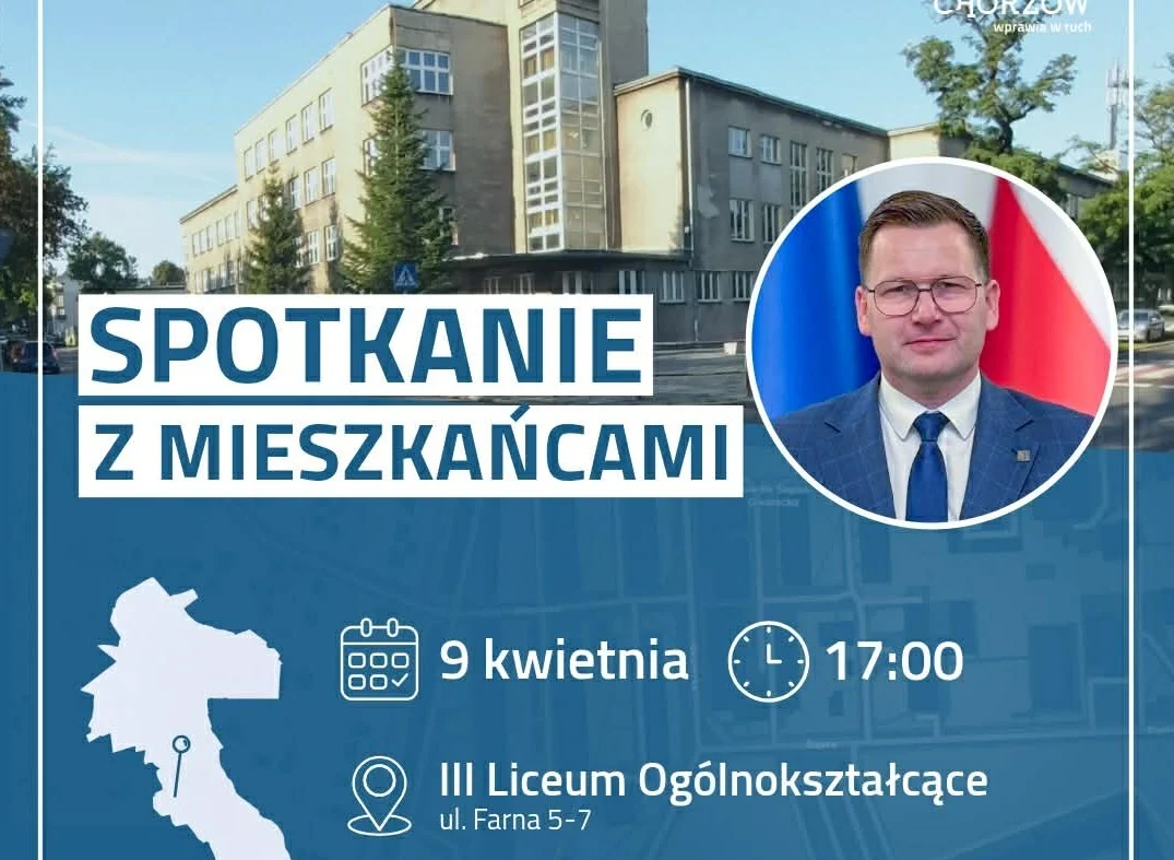 Masz pytanie do władz Chorzowa? Bezpośrednie rozmowy z prezydentem już 9 kwietnia