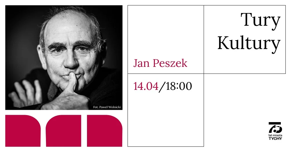 Jan Peszek przyjedzie do Tychów. Wyjątkowe spotkanie w Mediatece