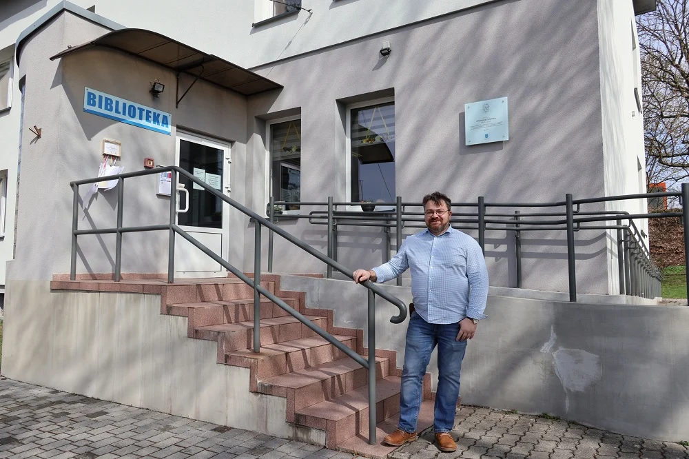 Bartłomiej Marek nowym dyrektorem biblioteki w Orzeszu