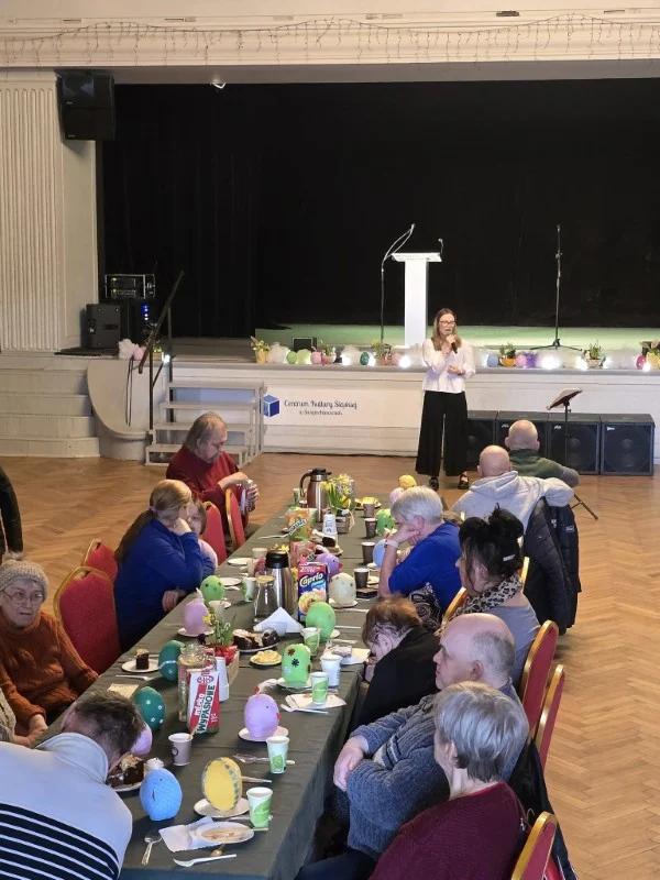 Świętochłowice z sercem. Śniadanie wielkanocne dla osób samotnych i potrzebujących / fot. UM Świętochłowice